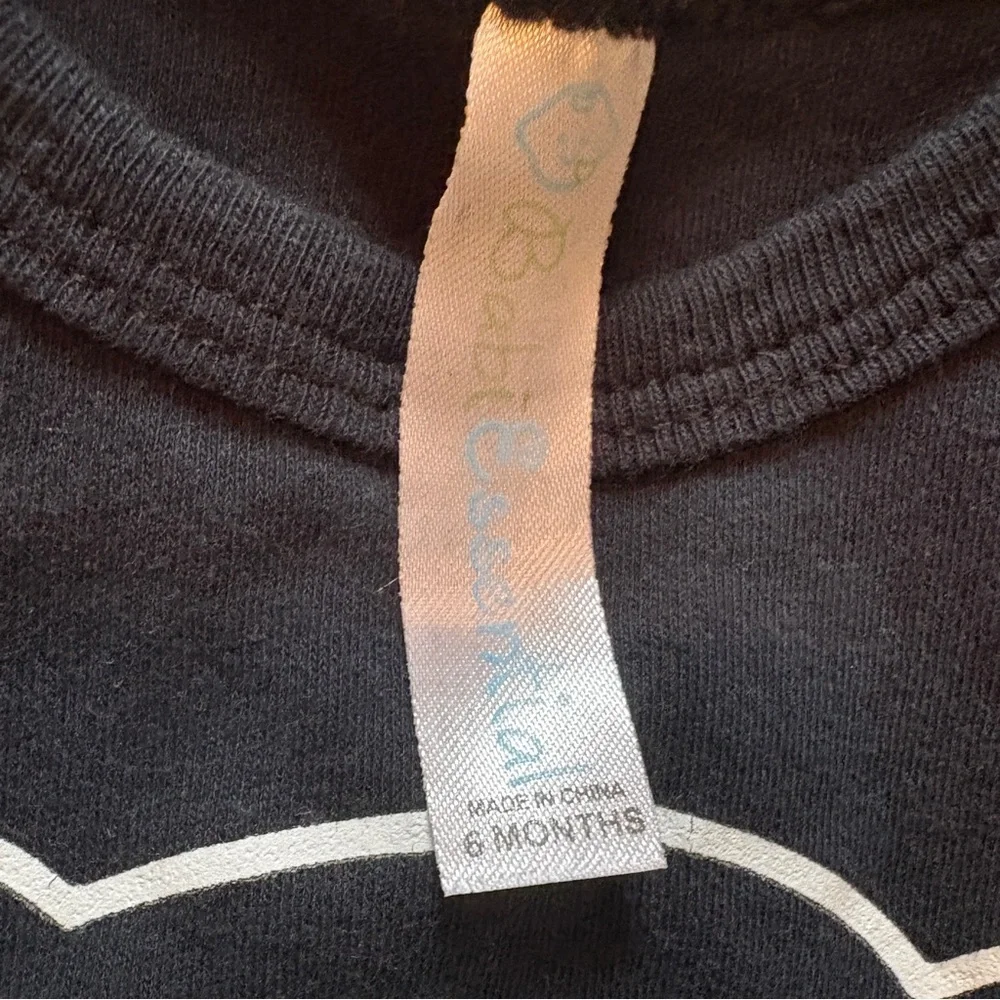 Gender Neutral Onesie Bodysuits Gray Black White “ I Laugh at Dad Jokesl” ABCs